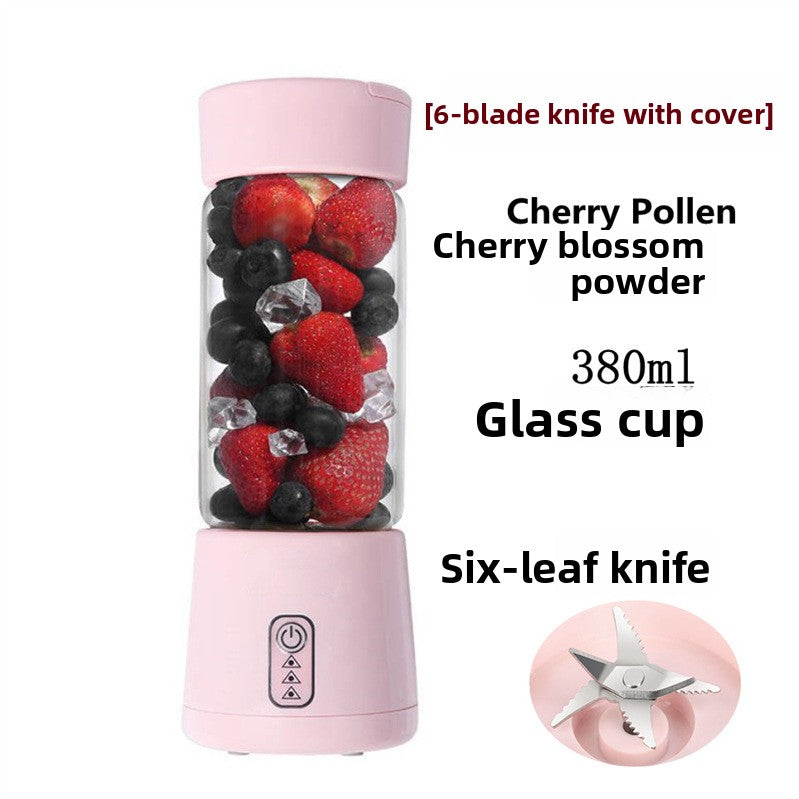 Portable rechargeable mini juicer cup