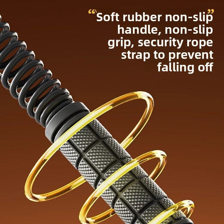 Cordless Battle Rope - Portable Strength Training Equipment for Home & Gym Workouts