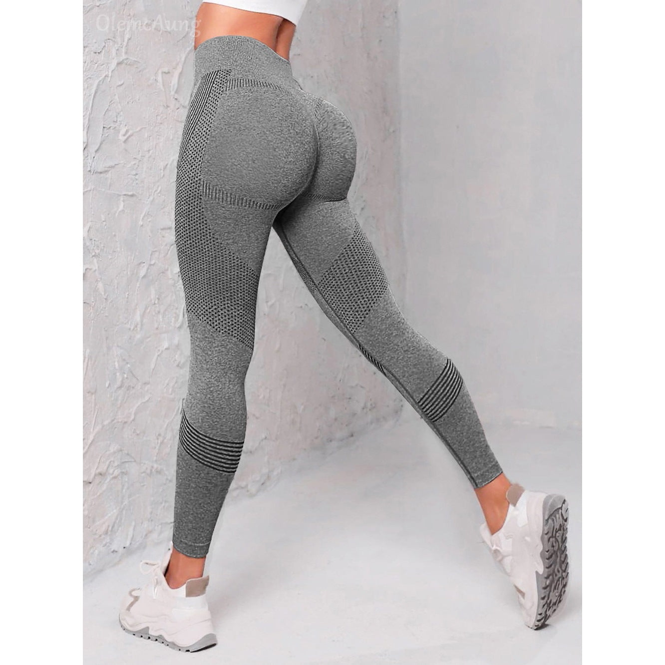 Seamless High-Waist Thigh Lift Leggings - Sculpting Fitness Pants for Women