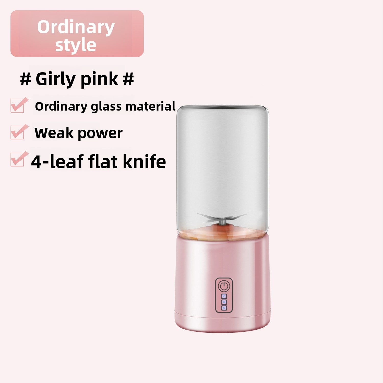 Portable rechargeable mini juicer cup